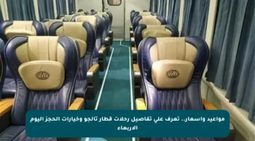 مواعيد وأسعار.. تعرف على تفاصيل رحلات قطار تالجو وخيارات الحجز اليوم الأربعاء